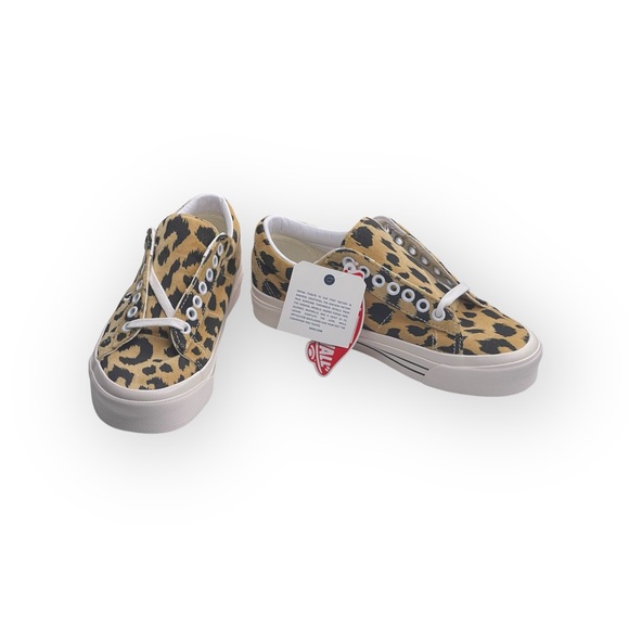 HTF: new Vans ✌︎︎ Leopard Sid Anaheim Factory DX ✌︎︎ Classic Logo Skater Sneaker - Picture 13 of 16